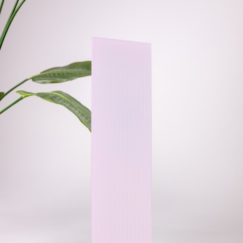 Pink lemonade privacy fluted