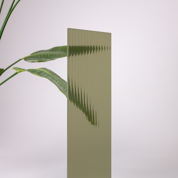 Sage green fluted